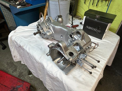 Motor Reinigung + Lackierung